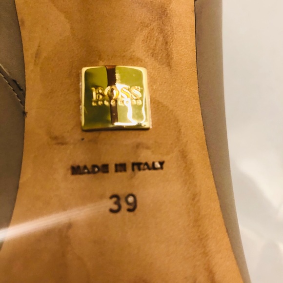 Hugo boss brown ankle-boots heels size 8 US - Picture 2 of 9